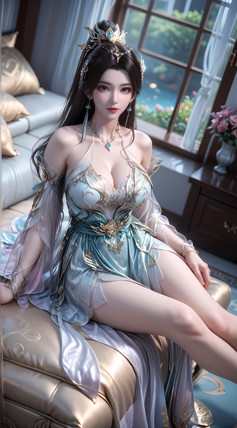 Ảnh sex 3D Huân Nhi đường nét nóng bỏng 